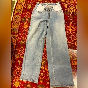 Ripe Maternity Wide Leg Jeans - Size M